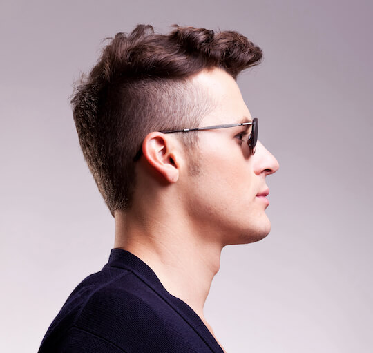 curly undercut trending hairstyle